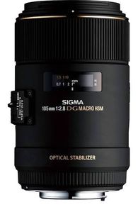 Nikon fit Sigma 105mm Macro Lens HSM