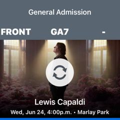 Lewis Capaldi Front Standing