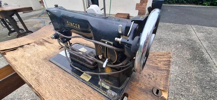 Antique Singer sewing machines x 2