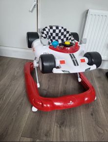 Racing Car Baby Walker