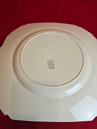 Antique plate Coronet Ware Parrott Company Burslem