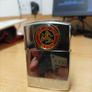 Vintage Kingsway chrome Petrol Lighter. Isle of Man / Manx Interest. Absolutely beautiful Zippo. Image 2