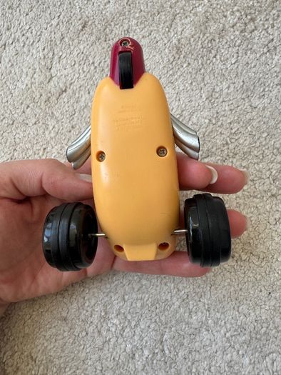Disney Store Mickey Mouse Racers Disney The Roadster Racers Mickey's Hot Diggity Dogster Ricercar Racer Racing Hotdog approx. 11.5 cm length Used Please see photos