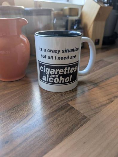 Oasis Inspired Coffee Mug
