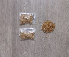 Small Brass Cup Hooks
