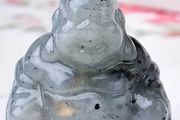 small labrodite buddha stone
