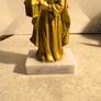 Christmas Nativity Joseph  set on marble plinth. Image 2