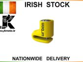Disc Lock Yellow 5mm Urban SMALL