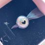 Pandora Charm clip Family and Love Heart Clip Charm With 14k Gold Heart new Image 5
