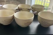 carlton ware handpainted vintage retro soup bowls