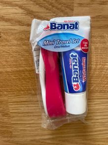 Toothpaste and Toothbrush Travel Set