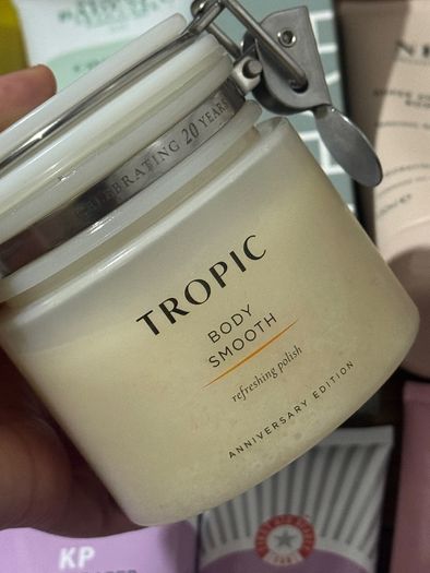 Brand new luxury body was, showed me polisher, body scrub new