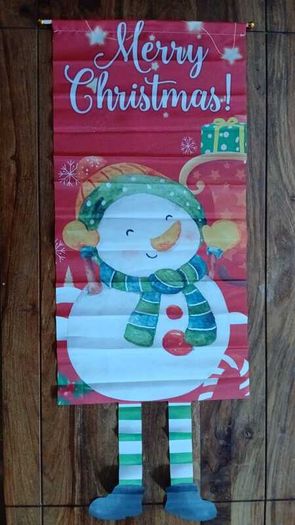 Christmas Hanging Flag