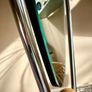 Rare Vintage 80's Japanese Floor Mirror, Dulton, Free Standing, Full Length Image 10