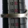 Vintage Hallmarked  Sterling Silver Celtic Knot Ring Size N1/2 - 3,83g Image 5