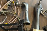 Home bar set up cooler taps