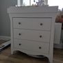 CuddleCo Clara  - 3 Drawer- Changing Unit - White Image 9