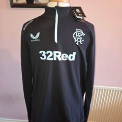 Brand New Rangers Pro Player 1/4 Zip Training Top - Large size