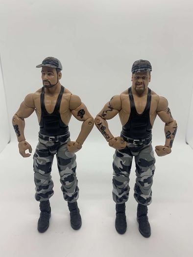 wwe elite legends series 2 The Bushwhackers Butch & Luke action figures