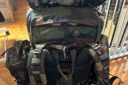 French Army F3 Military Backpack CCE Woodland Camouflage