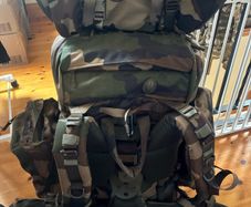 French Army F3 Military Backpack CCE Woodland Camouflage