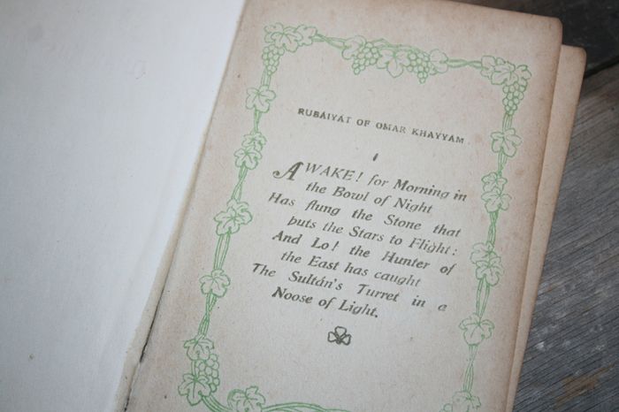 Antique Omar Khayyam