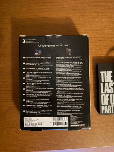 The Last of Us part 2 Seagate 2TB External Hard Drive Limited Edition