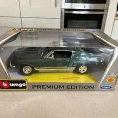 Ford Mustang GTA Fastback 1/18 Burago Rare