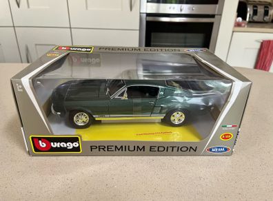 Ford Mustang GTA Fastback 1/18 Burago Rare