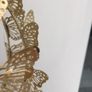 Gold Butterfly Lantern Holder For Candle/Flowers Image 6