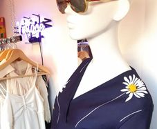 Vintage dress 1970s maxi