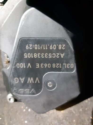 Vw Golf Audi Seat Skoda Caga 2.0 Tdi Throttle Body 03l128063e
