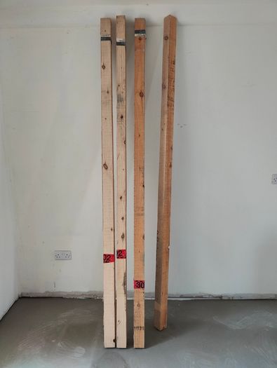 75mm Angle Fillet Timber x 2.4 Mt, 7 no. available