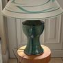 Studio Pottery Lamp and shade/ Stoneware Jackson Image 8