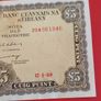 Irish 1969 Lavery Five pound banknote in V,Fine condition Image 3