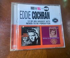 Eddie Cochran 12 of His Biggest Hits/Never To Be Forgotten CD