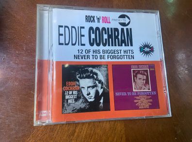 Eddie Cochran 12 of His Biggest Hits/Never To Be Forgotten CD