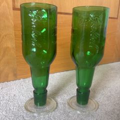 Grolsch Beer Recycled Bottle Glasses