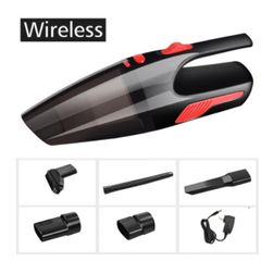 BRAND NEW Portable Handheld Cordless/Car Plug 12V Super Suction Wet/Dry Dust Vaccum Cleaner for Car Home Styling