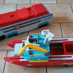Paw Patrol Bundle! Truck, Boat, Teddys + Paw Patrol Characters (Gorey)