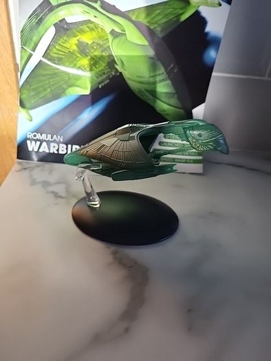 star trek eaglemoss romulan warbird