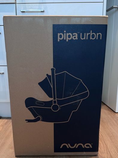 Nuna PIPA urbn car seat + Nuna LYTL newborn bassinet/carrycot + adaptor
