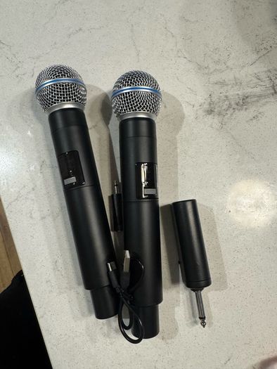 USB c Rechargeable wireless microphone
