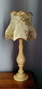 19th Century Carved Alabaster Lamp