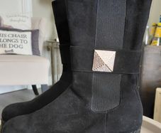 Black Swede Boots