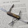 Vintage 1950s Victoria Victorinox Buffalo Horn Executive 74mm Swiss Army Knife Discontinued Collectable Image 2