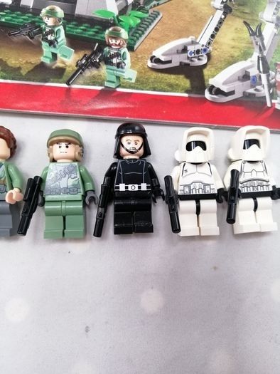 Lego Star Wars: BATTLE OF ENDOR (8038) & Instructions, All Minifigs