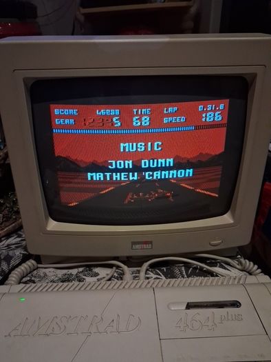 amstrad cpc 464 plus with monitor