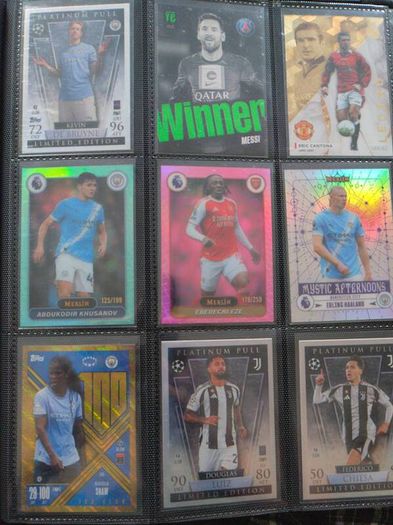 Football Cards Merlin Numbered Coca-Cola Holo Giants Elite Stickers