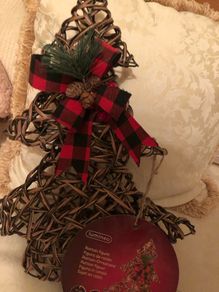 Lumineo Rattan Christmas Tree